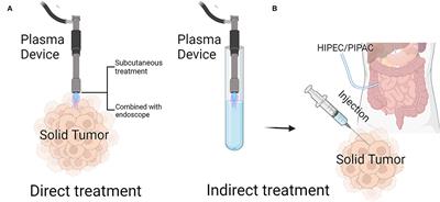 Therapeutic Effects of Cold Atmospheric Plasma on Solid Tumor